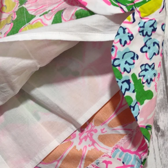 NWT Lilly Pulitzer Multi-Color Floral Sleeveless Dress - Picture 8 of 10